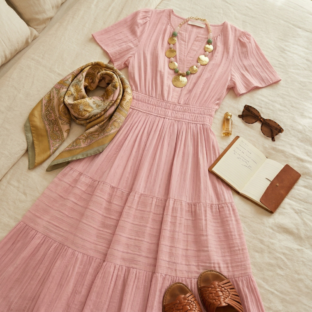 EMMA | EFFORTLESS BOHO BREEZE DRESS