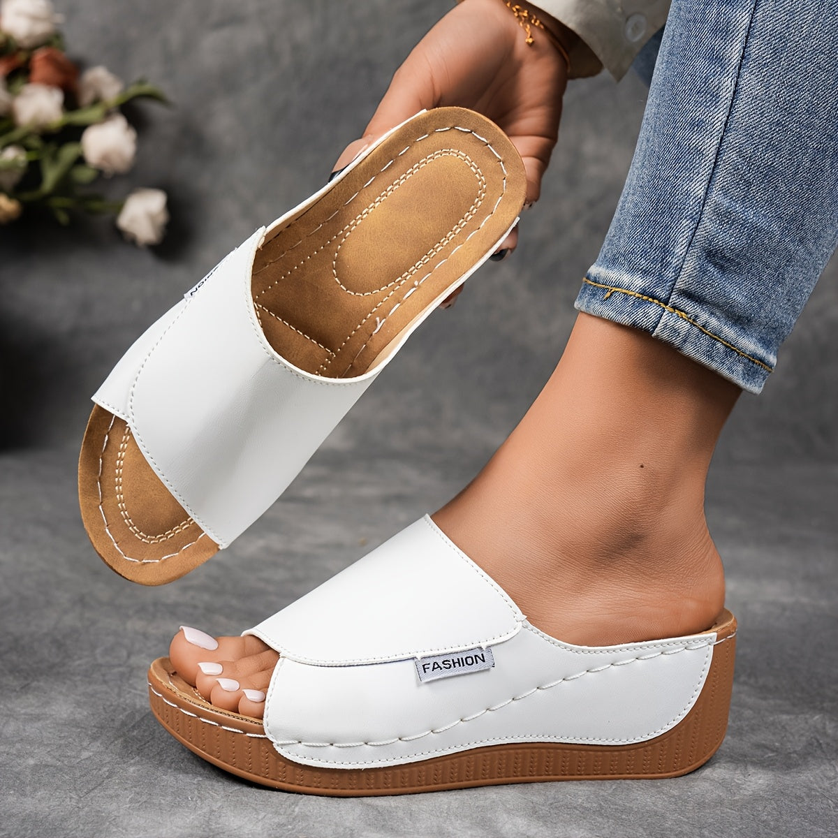 Chantal – Easy Elegance Slip-On Sandals