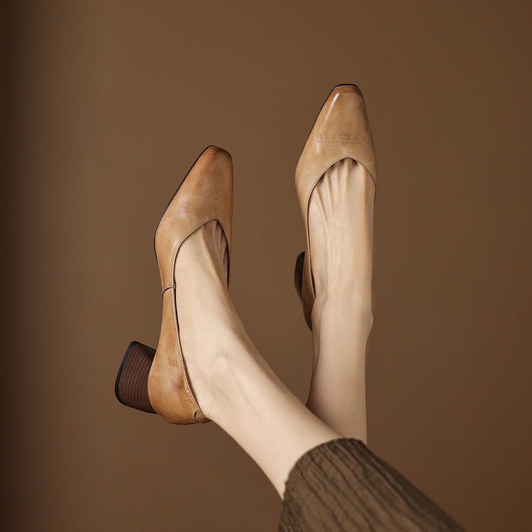 Zila Genuine Leather Heels