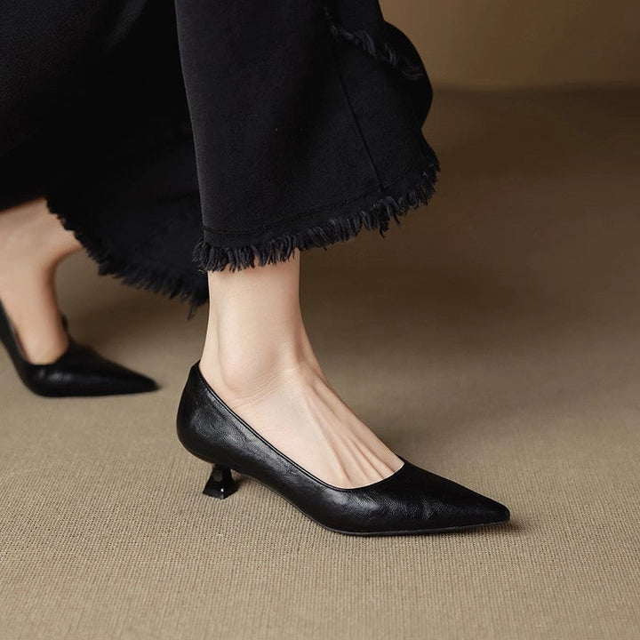 Selva Genuine Leather Heels