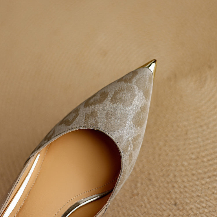 Clair Genuine Leather Heels