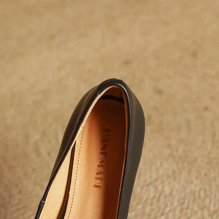 Yanil Genuine Leather Heels