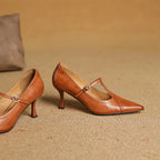 Beka Genuine Leather Heels