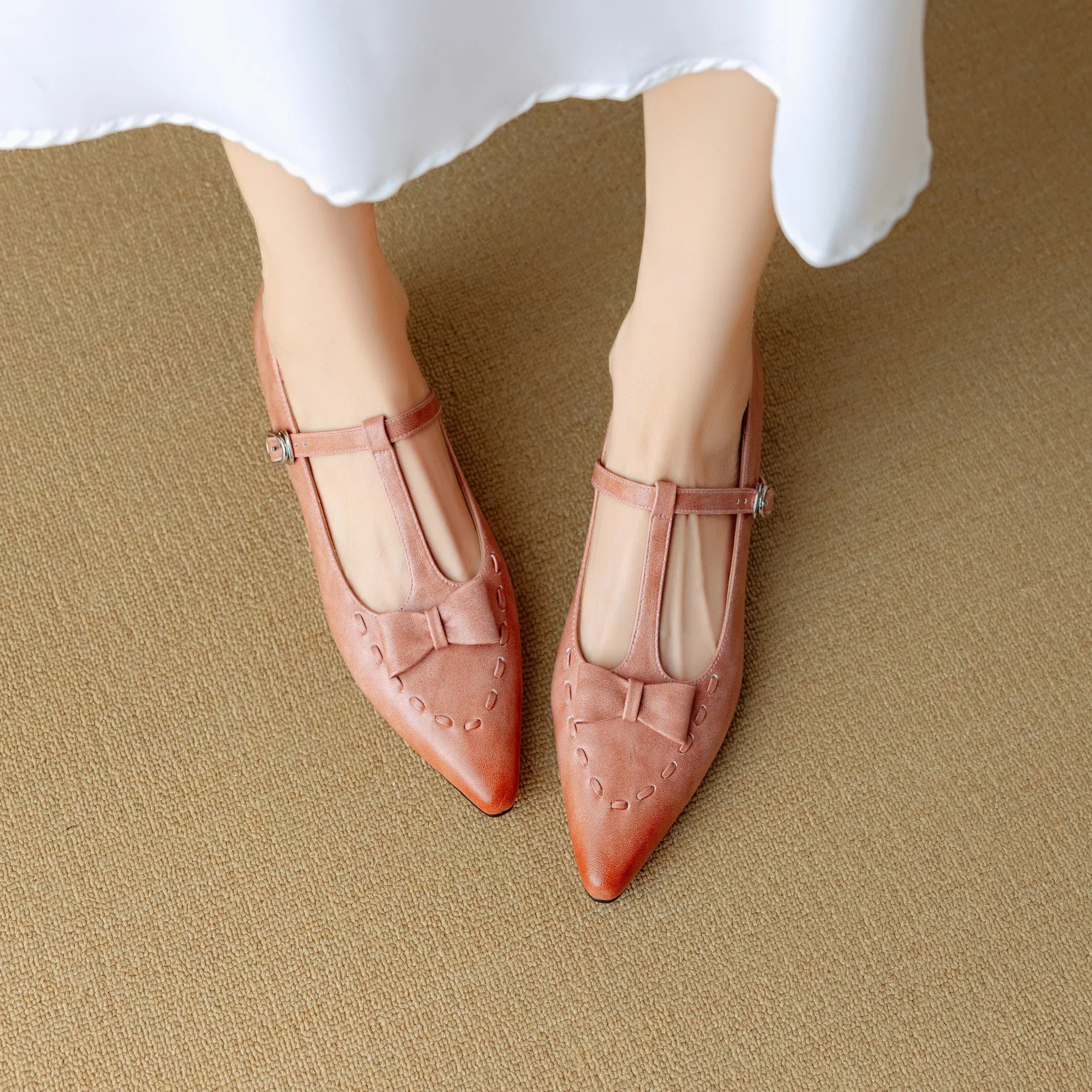 Darlyn Genuine Leather Pumps
