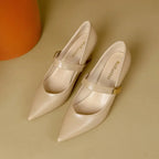 Melta Genuine Leather Heels