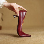 Yanil Genuine Leather Heels