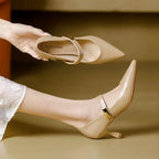 Melta Genuine Leather Heels