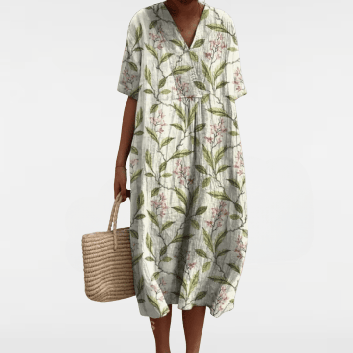 ADELFA | LOOSE COLORFUL DRESS
