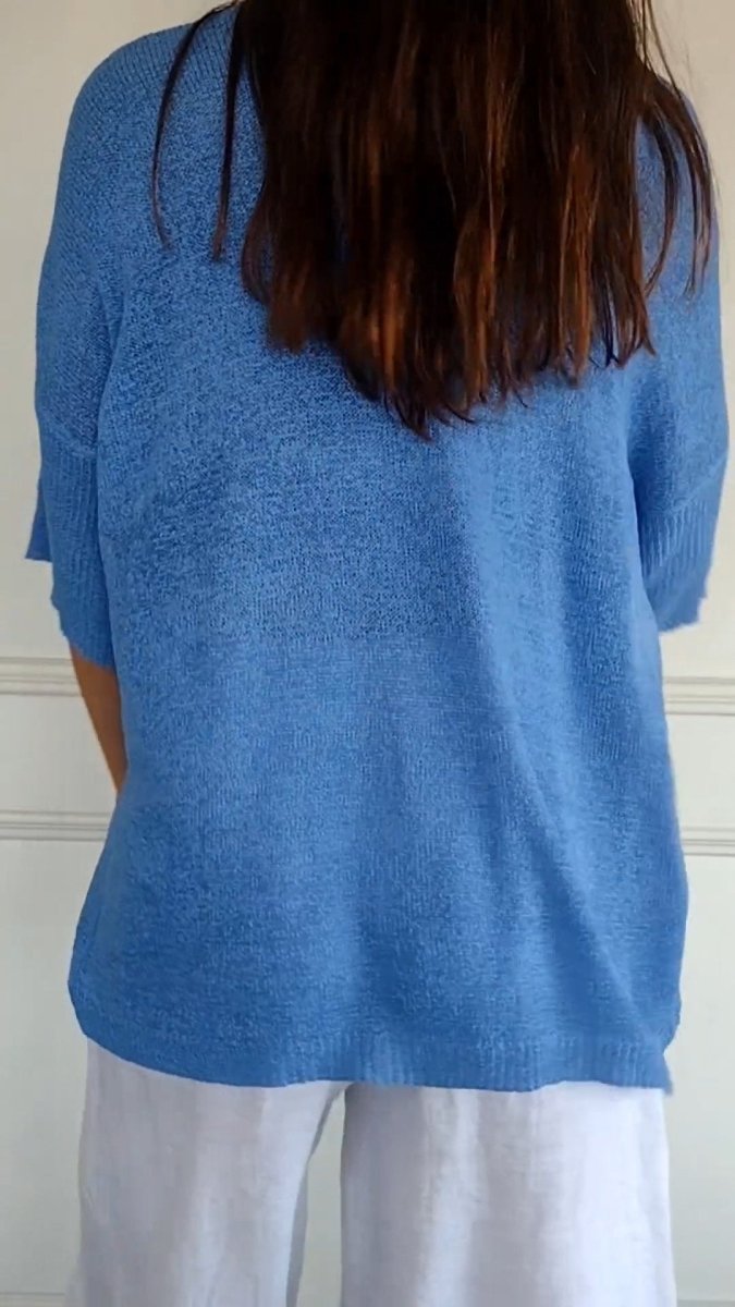 AMANDA | CASUAL KNIT BLOUSE