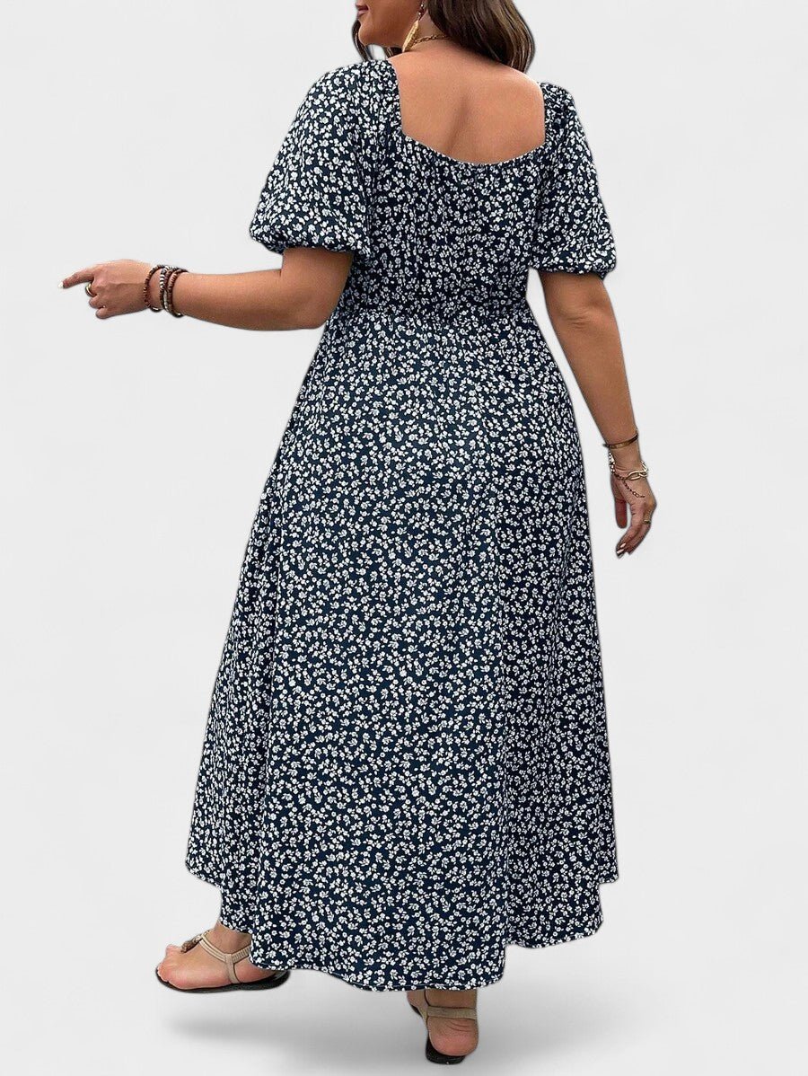 Breezaya | Plus-Size Floral Maxi Dress