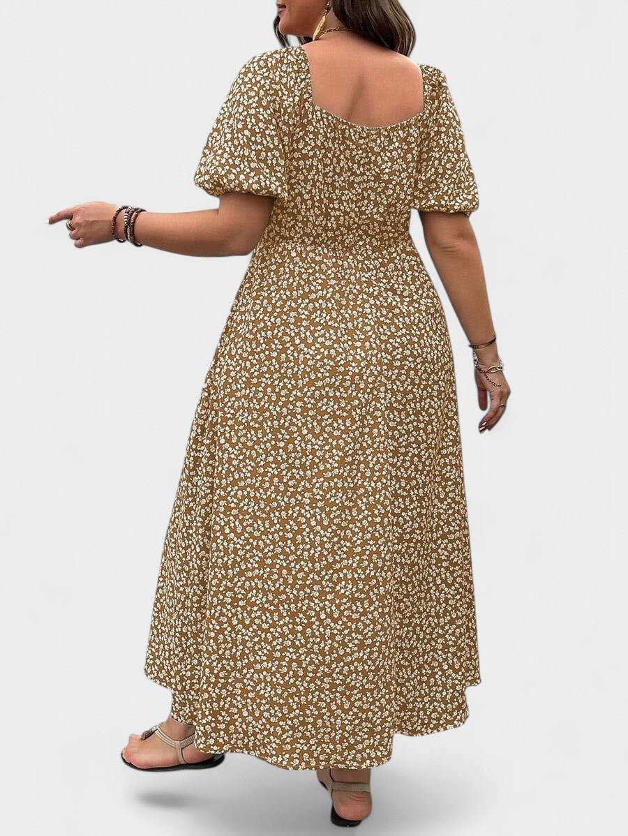 Breezaya | Plus-Size Floral Maxi Dress
