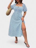 Breezaya | Plus-Size Floral Maxi Dress