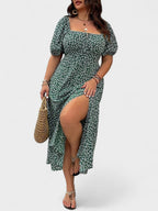 Breezaya | Plus-Size Floral Maxi Dress
