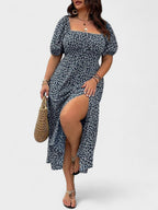Breezaya | Plus-Size Floral Maxi Dress