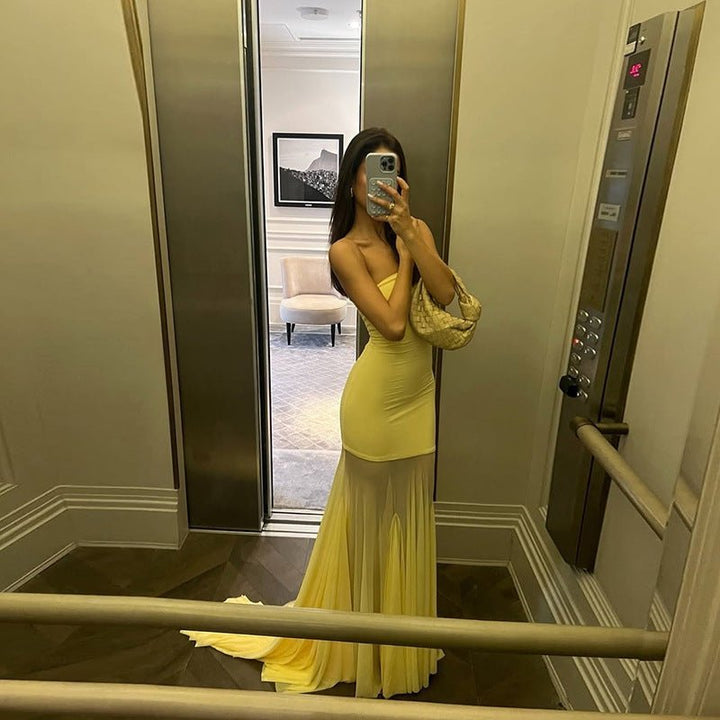 Calliope | Slim Bustier Maxi Dress