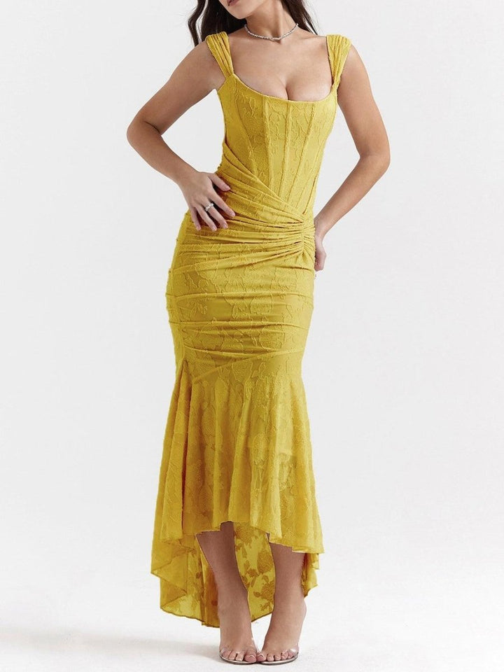 Celia | Corset Maxi Dress