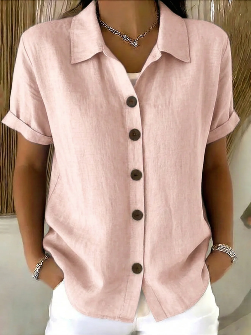 ZARA | BUTTON FRONT BLOUSE