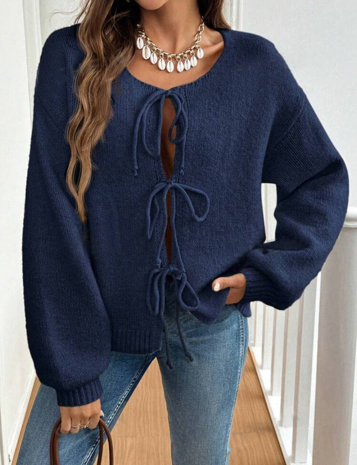 Emilia™ | Long Laced Gilet — Casual Chic with Subtle Charm