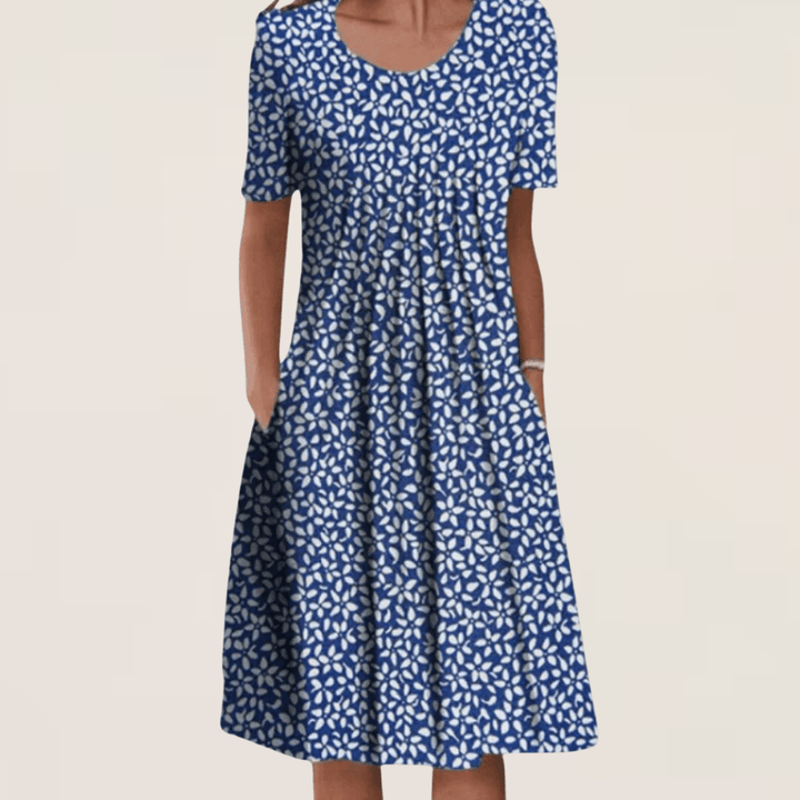 Evalisse | Flattering Midi Layered Dress
