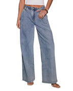 Fiona™ | Mid-rise straight cut jeans – fluid & feminine look