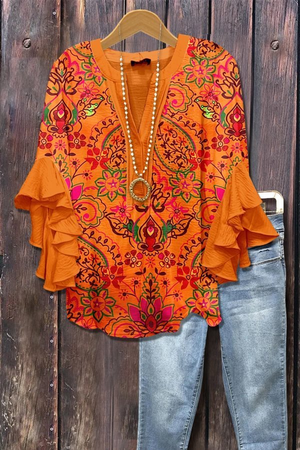 Floral Blouse | Spring Elegance
