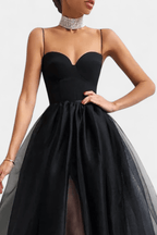 Giselle | Elegant Tulle Maxi Dress