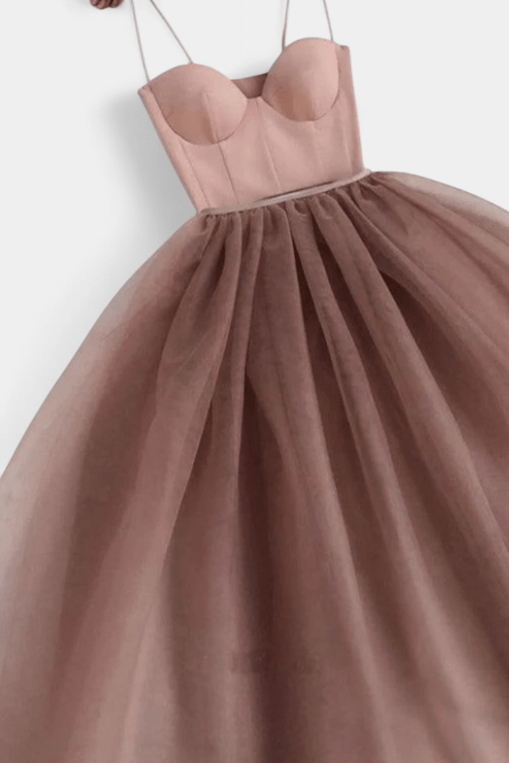 Giselle | Elegant Tulle Maxi Dress
