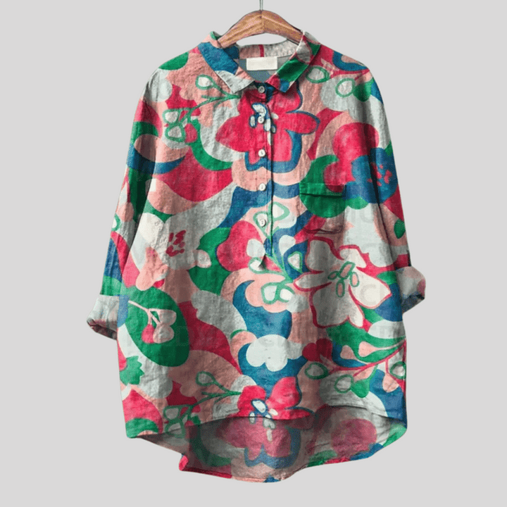 INDRA | VINTAGE FLORAL BLOUSE