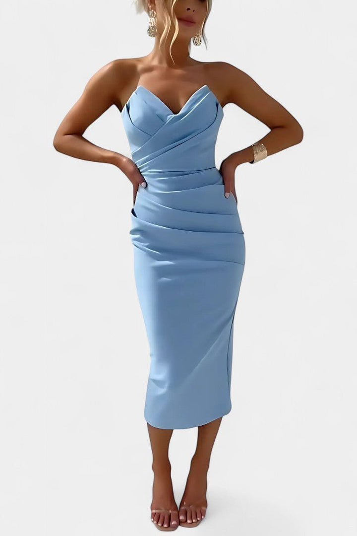 Iveta | Strapless Backless Dress