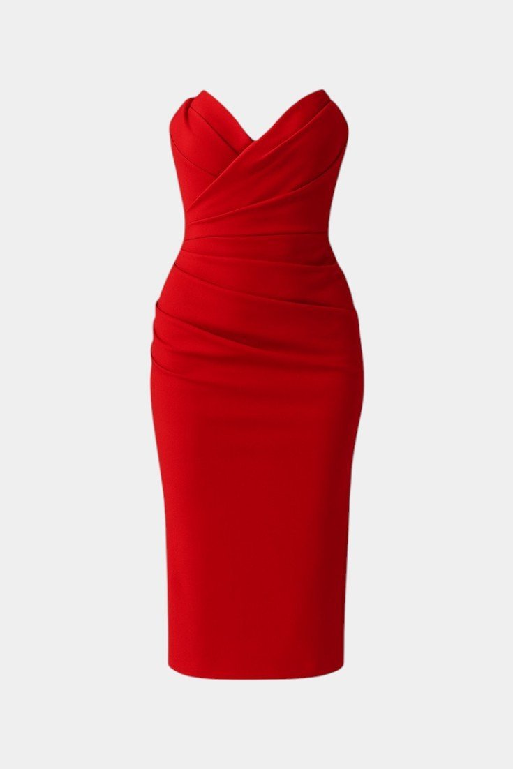Iveta | Strapless Backless Dress