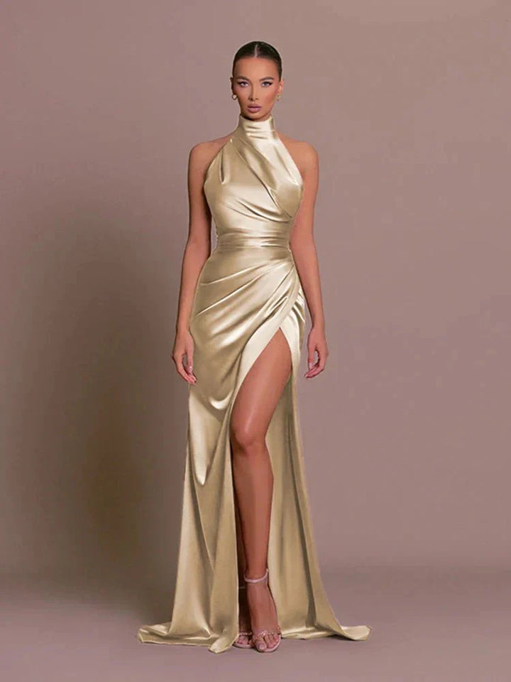 JEAN | STYLISH SIDE SLIT DRESS