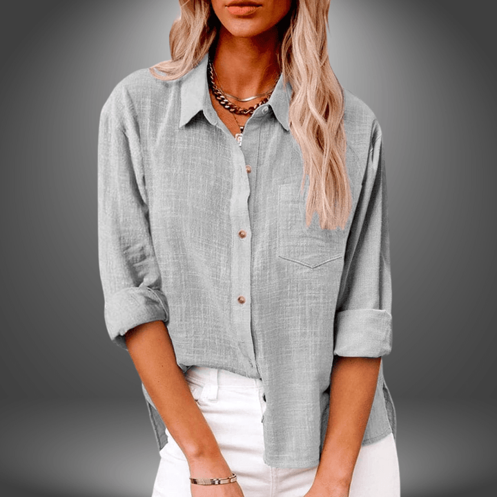 JOSEPHINE | CASUAL COLLARED BLOUSE