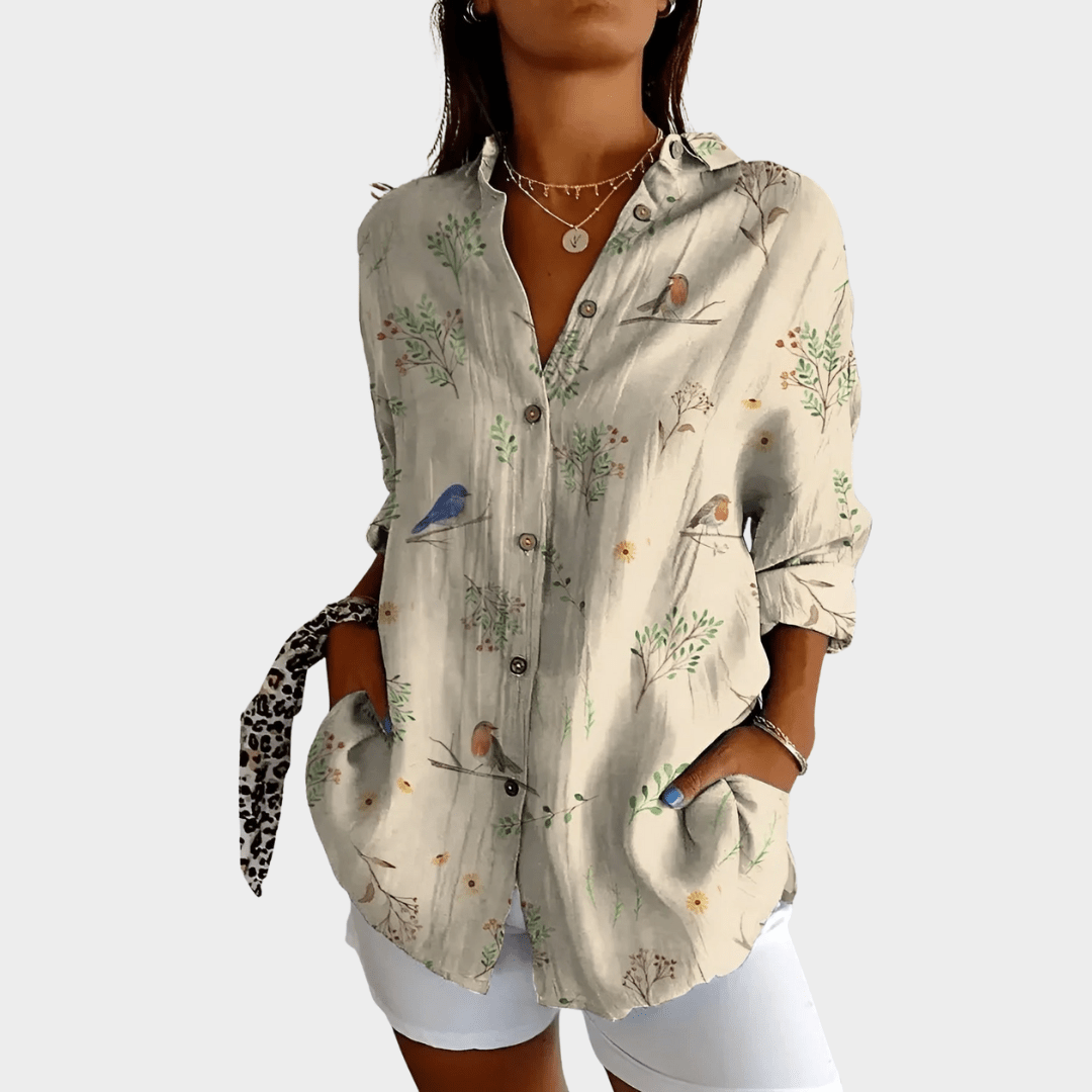 KATE |  CASUAL PRINTED BLOUSE