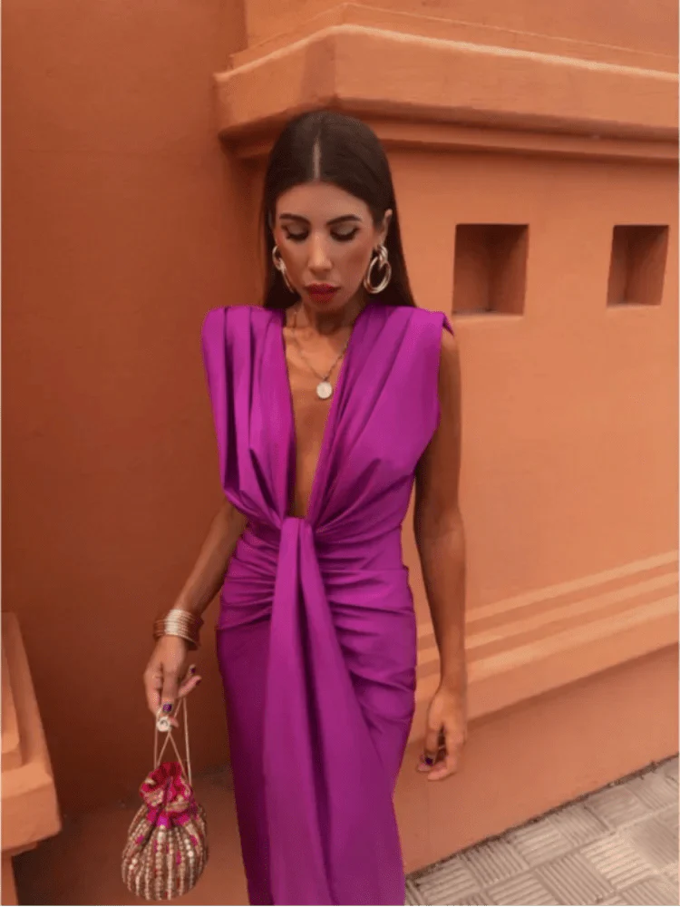 KELSEY | STYLISH PLEATED DRESS