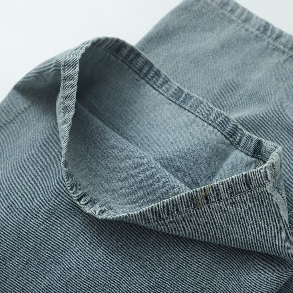 Léo™ | Mid-rise jeans, elegant wide cut