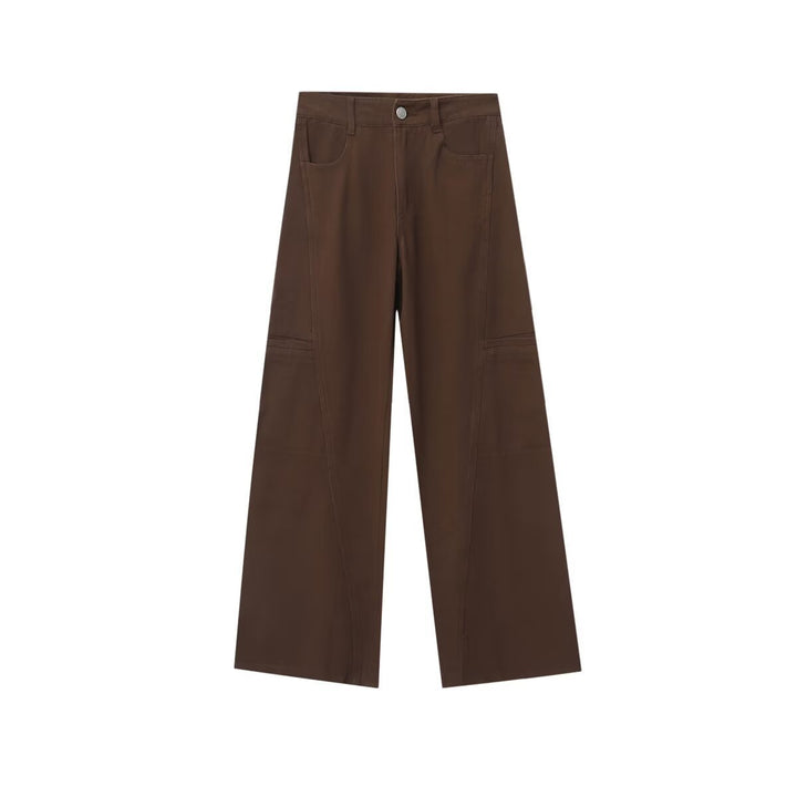 Léo™ | Mid-rise jeans, elegant wide cut