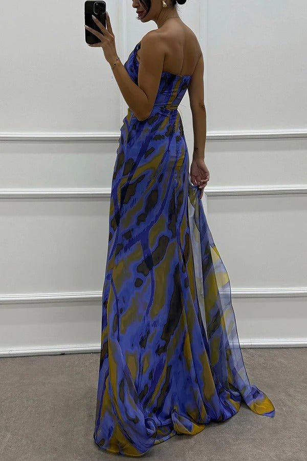 LINA | COLORFUL MAXI DRESS