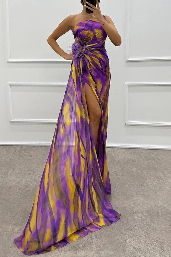 LINA | COLORFUL MAXI DRESS