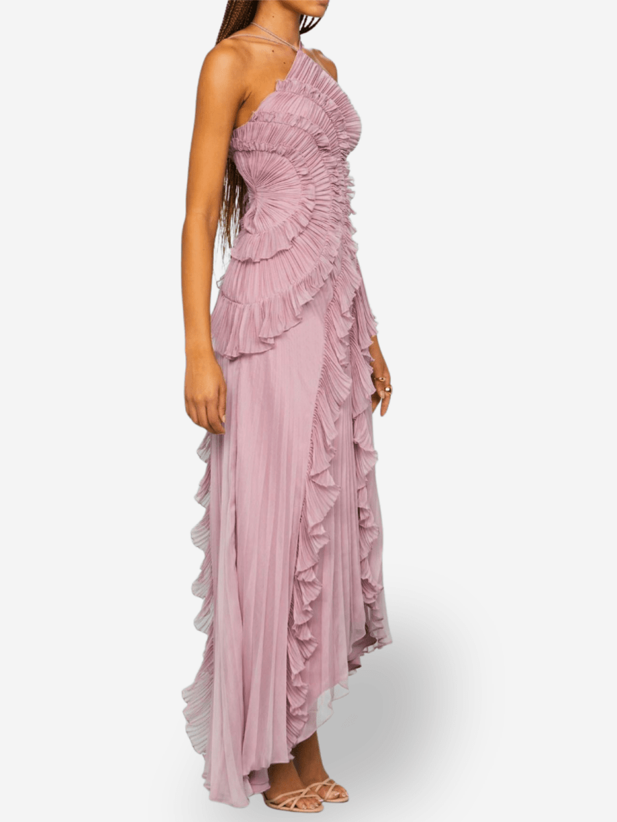 Marina | Pleated Maxi Dress