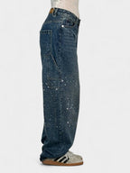 Mary | Diamond-Embellished Balloon Jeans