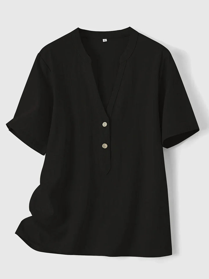 NELLY | STYLISH V-NECK BLOUSE