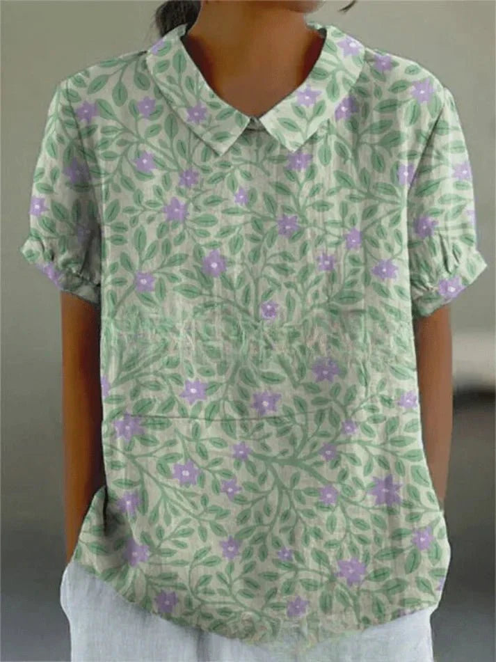 OLIVIA | FLORAL PATTERN BLOUSE