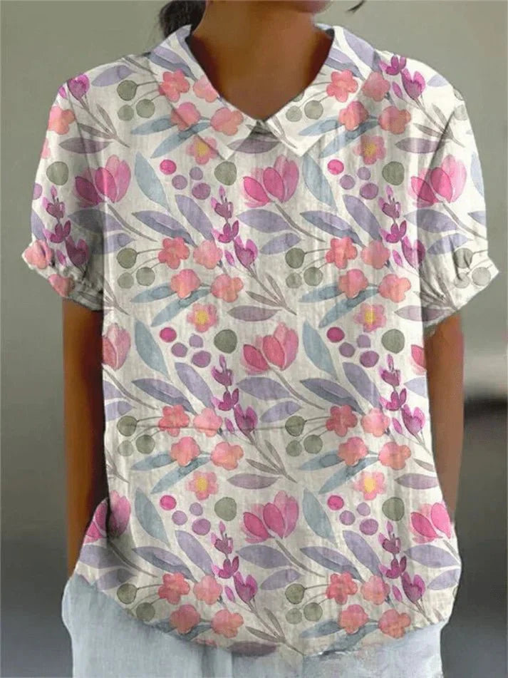 OLIVIA | FLORAL PATTERN BLOUSE