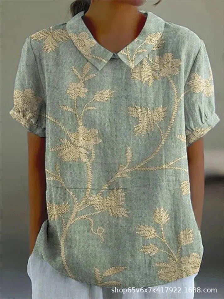 OLIVIA | FLORAL PATTERN BLOUSE