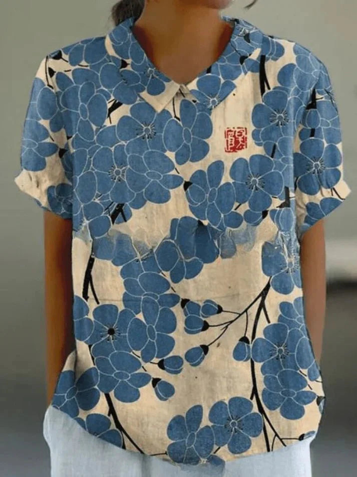 OLIVIA | FLORAL PATTERN BLOUSE
