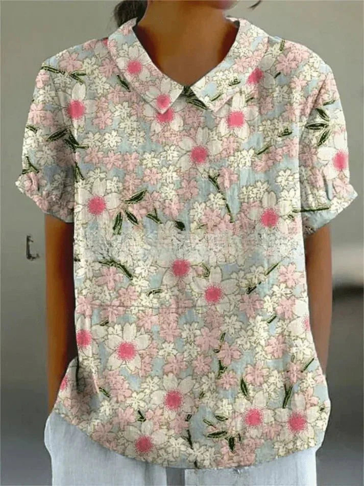 OLIVIA | FLORAL PATTERN BLOUSE