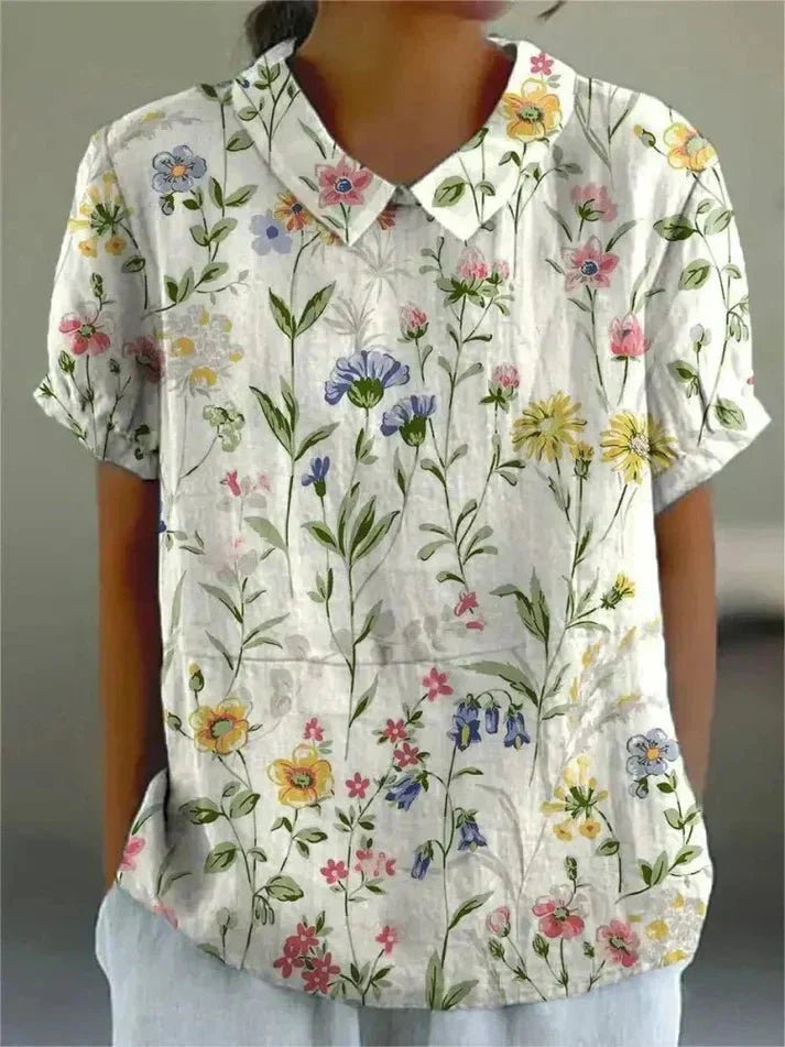 OLIVIA | FLORAL PATTERN BLOUSE
