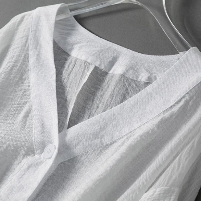 REINA | CASUAL LINEN BLOUSE