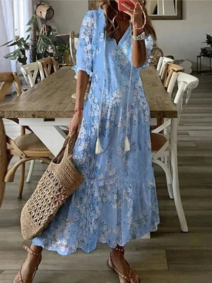 SHAINE | LOOSE BOHEMIAN DRESS