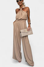 Sibyl | Elegant Halter Two-Piece Set